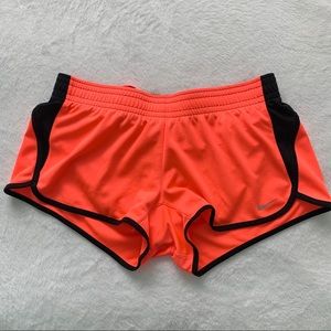 Nike neon pink shorts